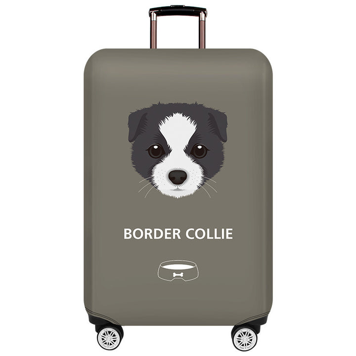 Unisex hard-shell suitcase with unique Pomeranian motif Stornfield