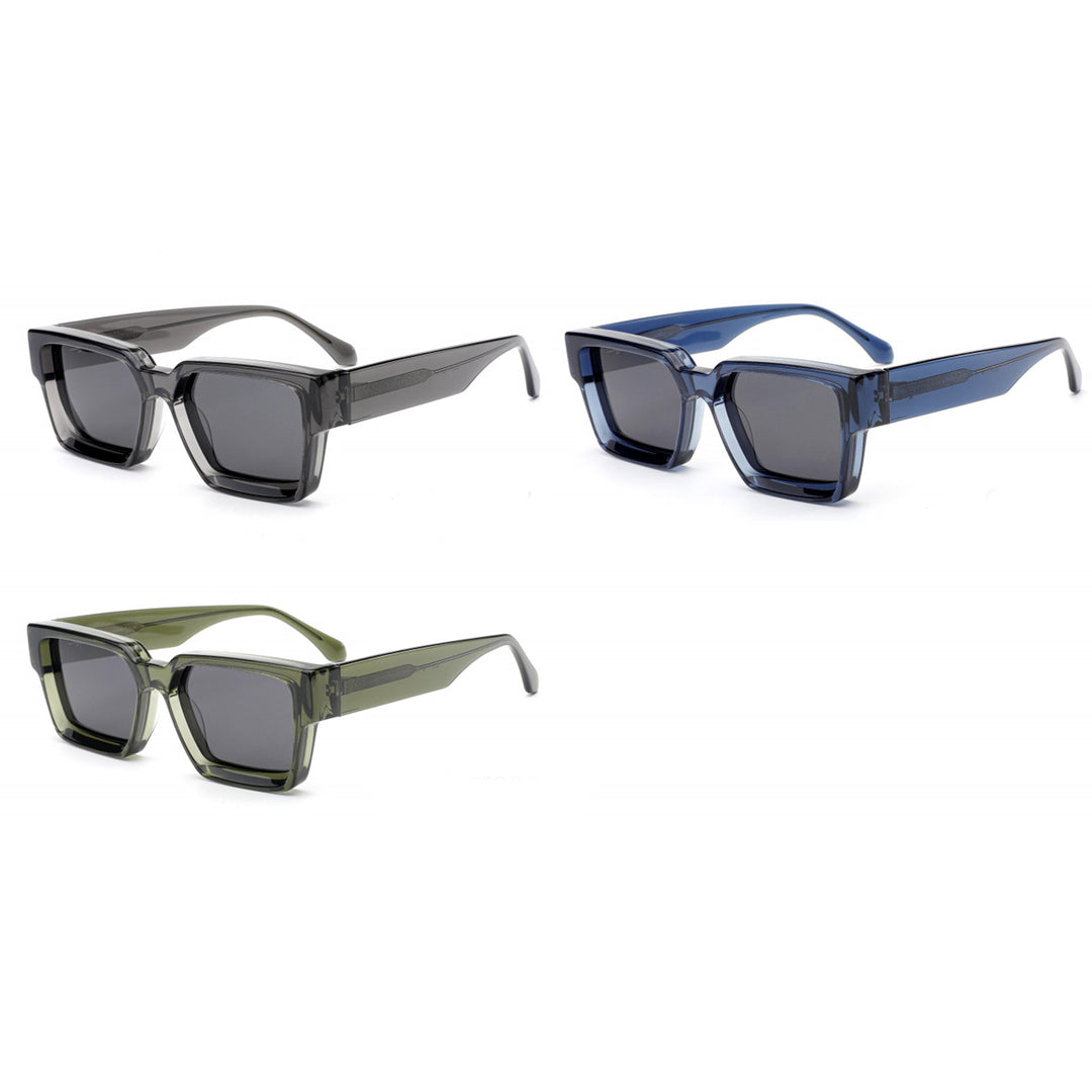 Women's fashionable sunglasses in a stylish design with a wide frame Stornfield