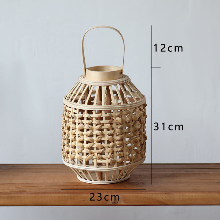 Handcrafted Rattan Lantern Stornfield