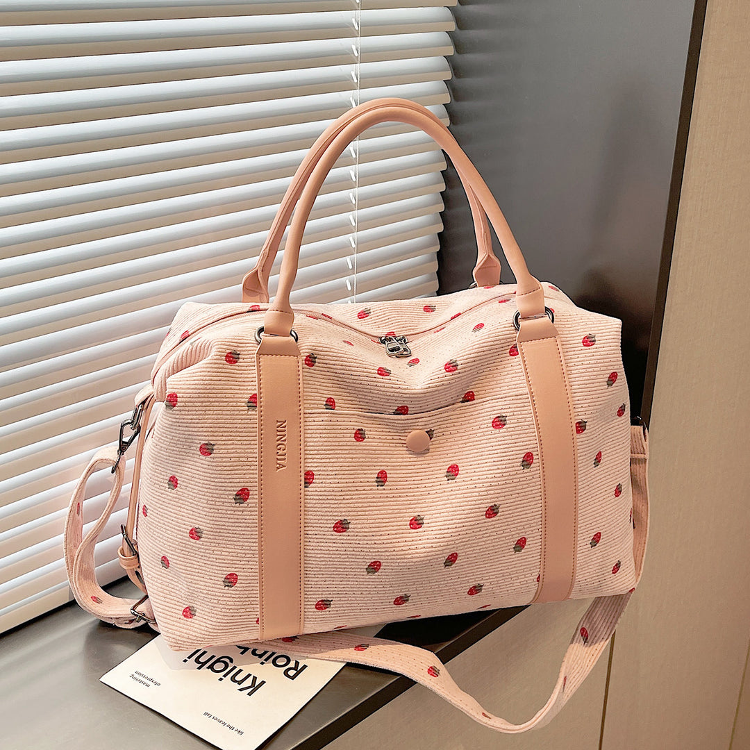 Stylish Quilted Weekend Duffle Bag Stornfield