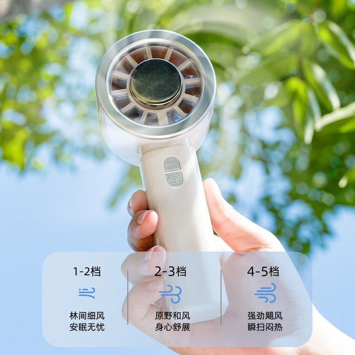 Women Portable Mini Cooling Fan with USB Connection and 5 Speeds Stornfield