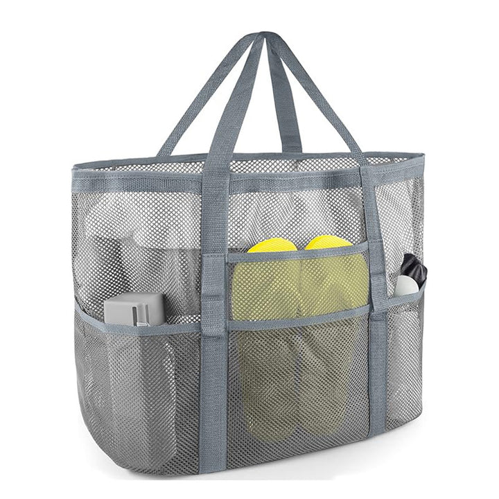Practical Beach Tote Bag Made of Breathable Mesh Material Stornfield