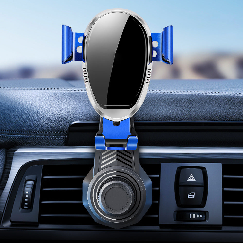 Adjustable gravity air vent smartphone car mount with full rotation joint Stornfield