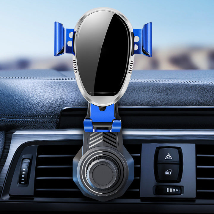 Adjustable gravity air vent smartphone car mount with full rotation joint Stornfield