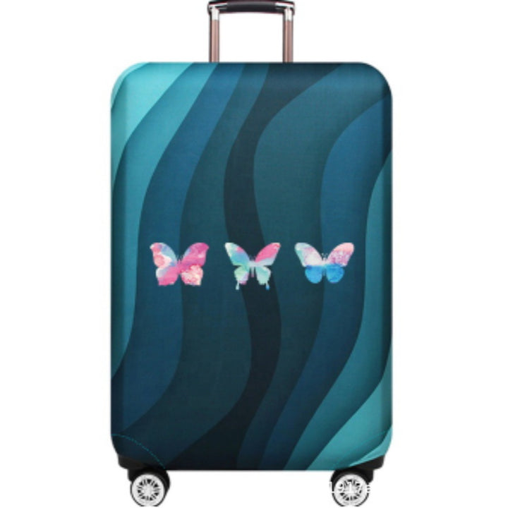 Women's Hard Shell Suitcase with Fashionable Butterfly Design Stornfield