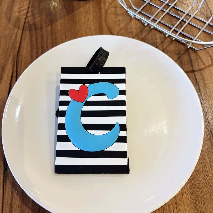 Playful Alphabet Luggage Tag Stornfield