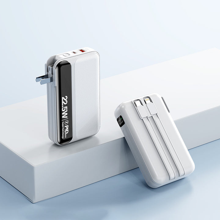 High-performance power bank with integrated fast charger Stornfield
