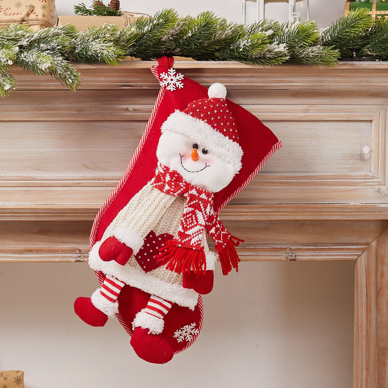 Festive Christmas stocking with nostalgic design Stornfield