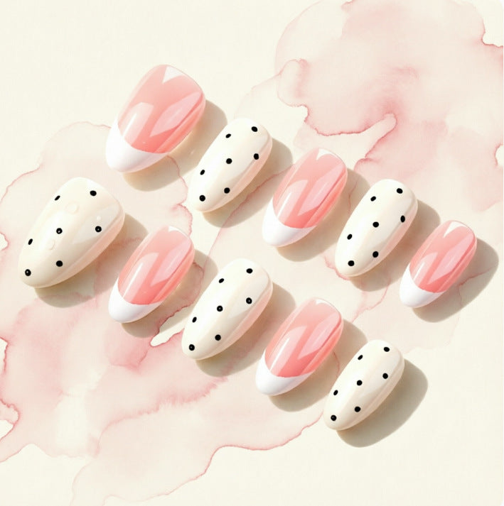 Artificial nails with Polka Dots Stornfield