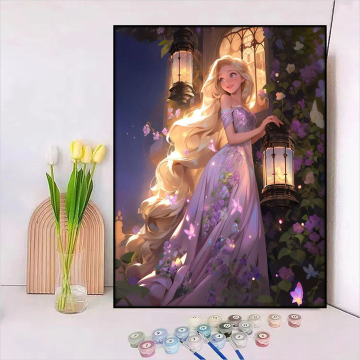 Disney-Inspired DIY Paint by Numbers Canvas Kit Stornfield