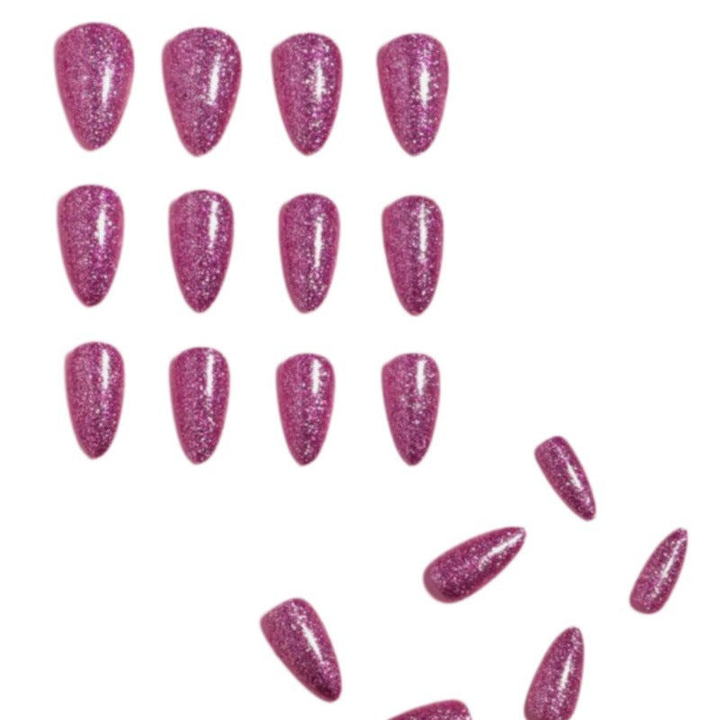 Glittering Stiletto Press-On Nail Tips Stornfield