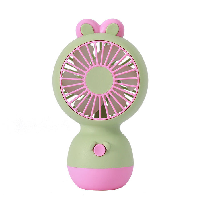 Women's Portable Hand Fan with Cute Animal Ear Design Stornfield