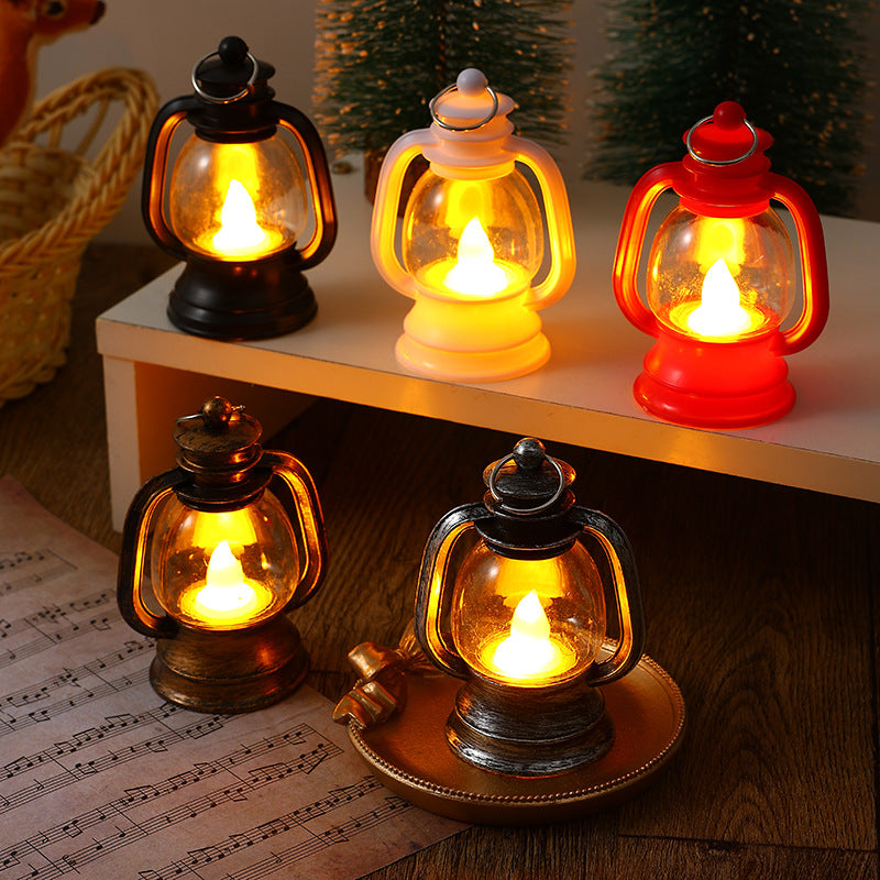 Nostalgic Lantern with LED Lighting Stornfield