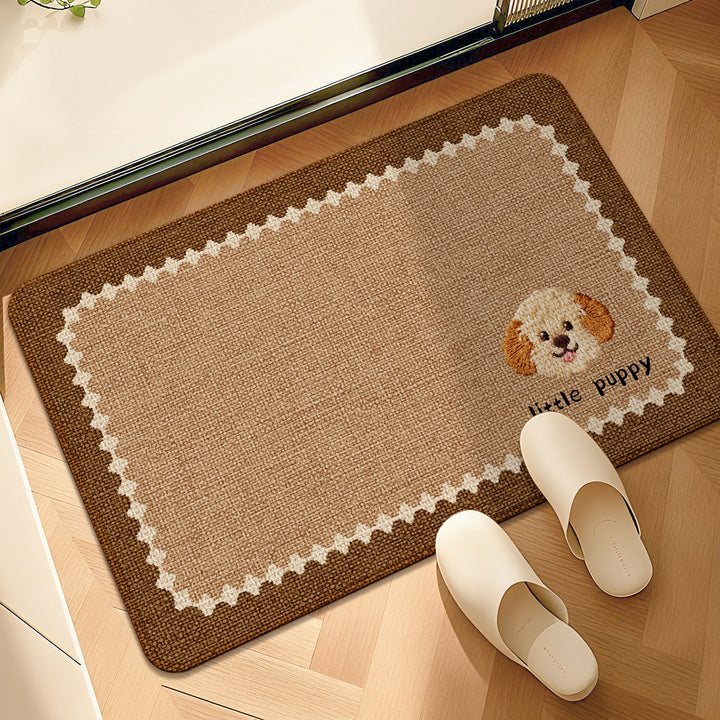 Fun-Themed Decorative Floor Mat