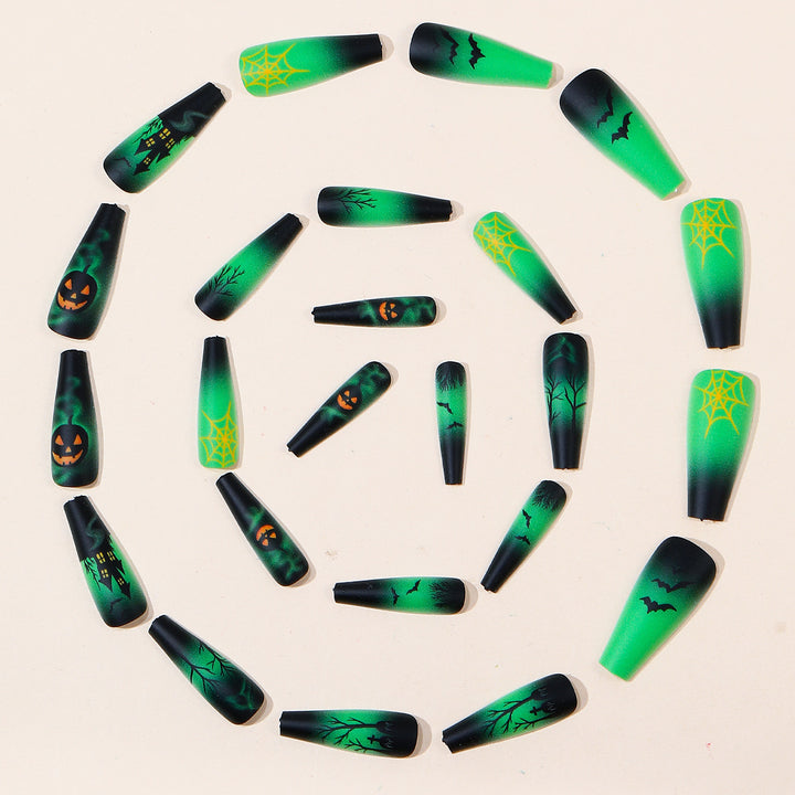 Spooky Halloween-Themed 3D Nail Art Extensions Stornfield