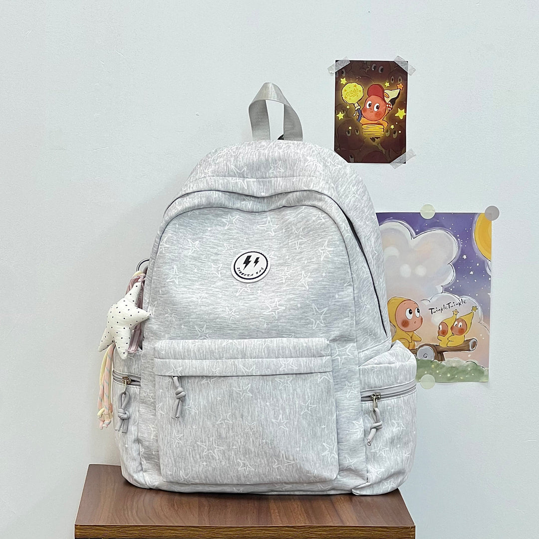 Fun Star-Accent Casual Backpack Stornfield