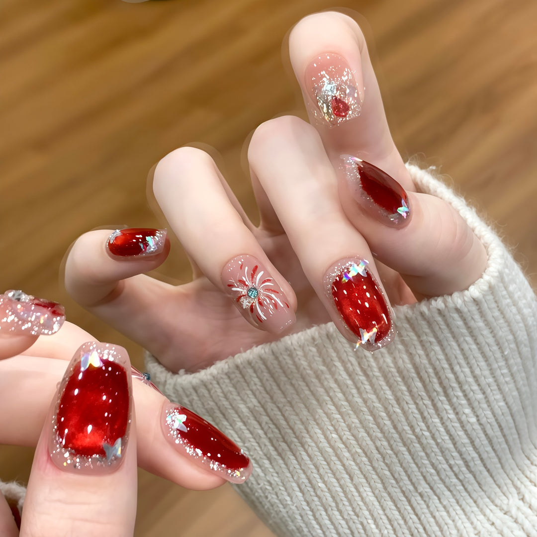 Glittering artificial nails Stornfield