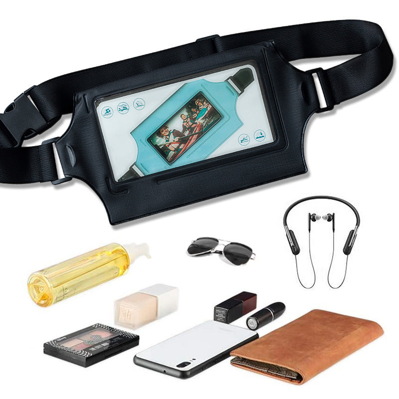 Waist bag with transparent phone pouch Stornfield