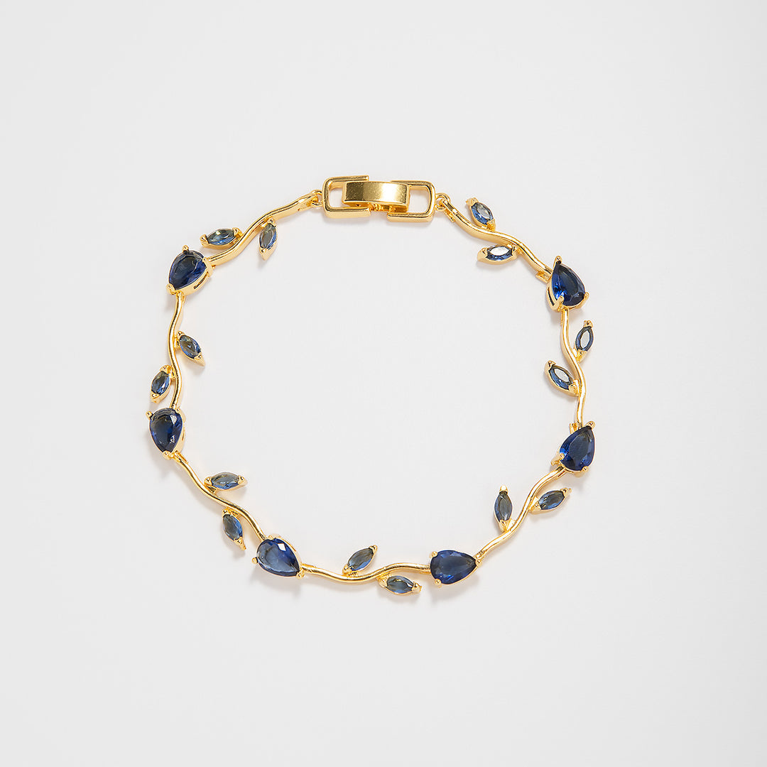 Elegant Floral Design Statement Bracelet Stornfield