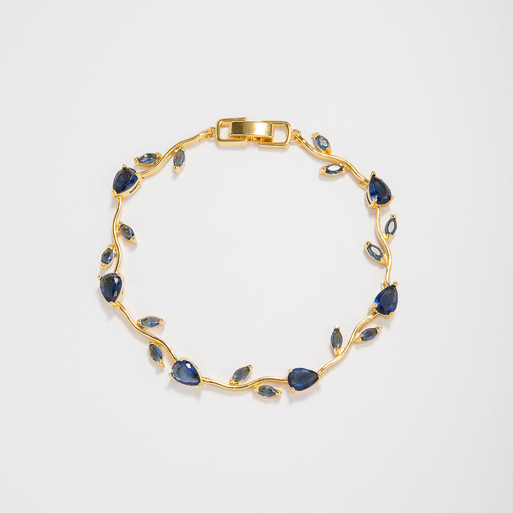 Elegant Floral Design Statement Bracelet Stornfield