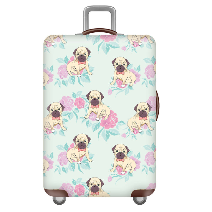 Unisex hard-shell suitcase with funny monster design Stornfield