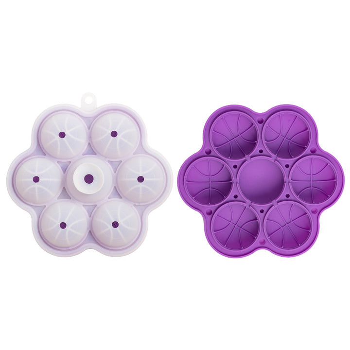 Silicone Ice Cube Tray with Basketball Design Stornfield