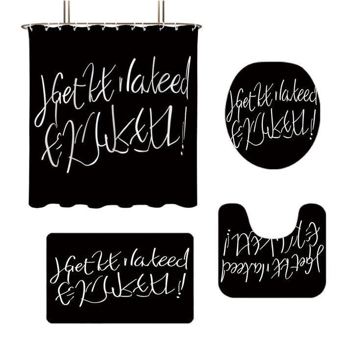Bathroom Rules Digital Bathroom Décor Set Stornfield