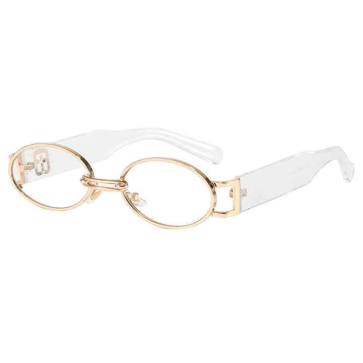 Ladies fashionable sunglasses in oval design Stornfield