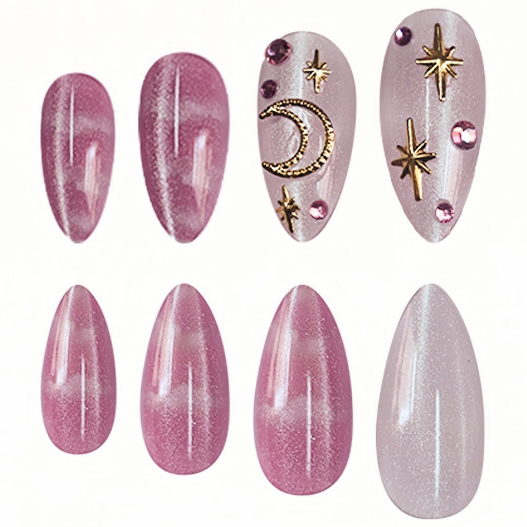 Decorative Thematic Press-On Nail Art Extensions Stornfield