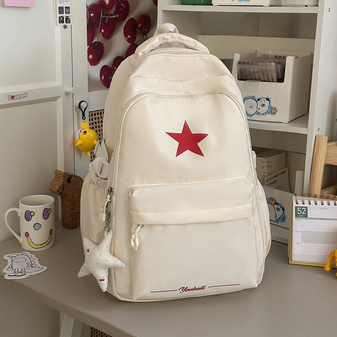 Casual Backpack with Stylish Star Design Stornfield