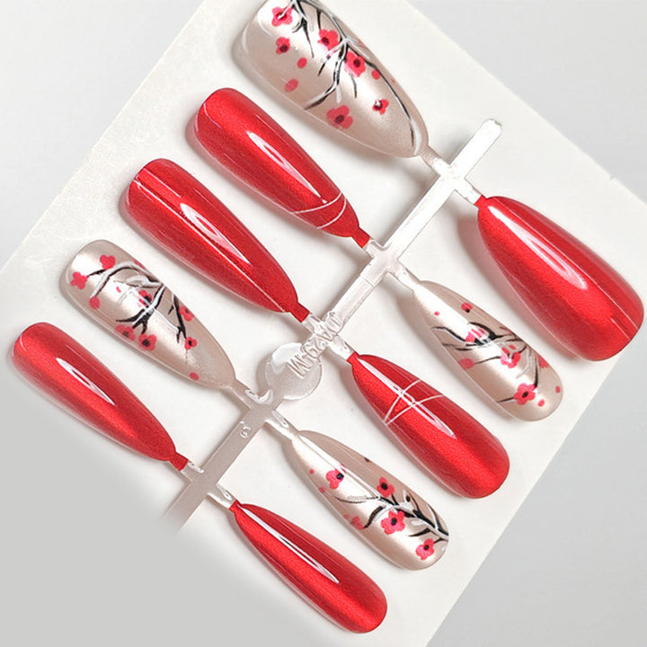 Artistic Cherry Blossom Press-On Nail Set Stornfield 1788157506