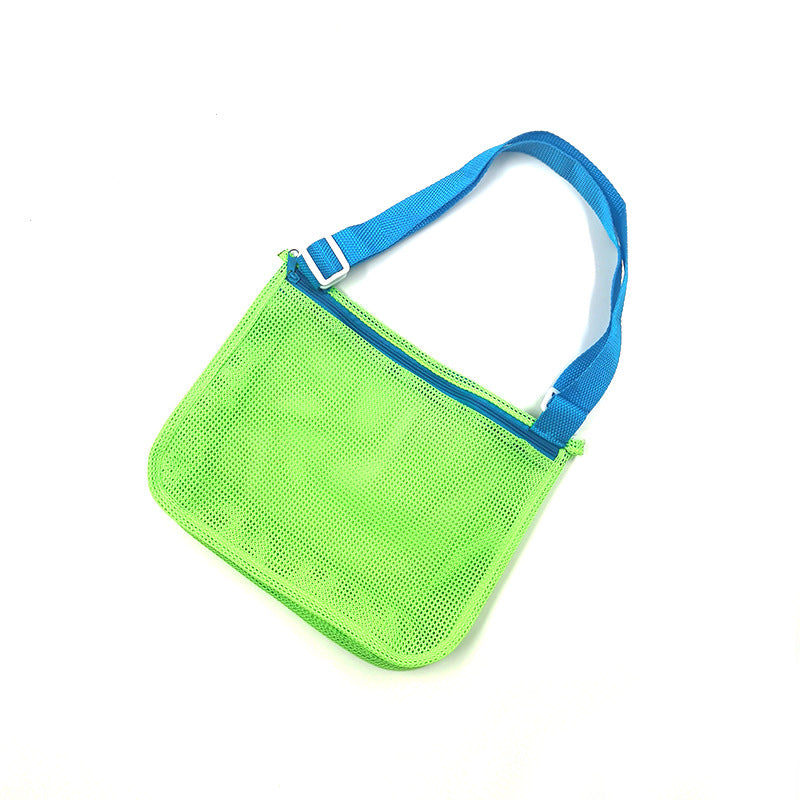 Versatile Beach Bag In Airy Mesh Design Stornfield