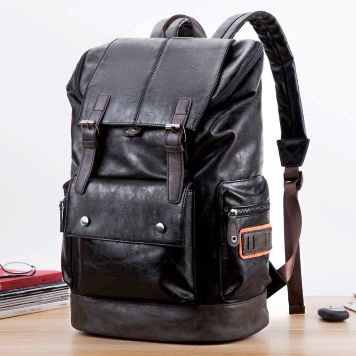 Durable and Elegant Backpack Made of High-Quality Faux Leather Stornfield