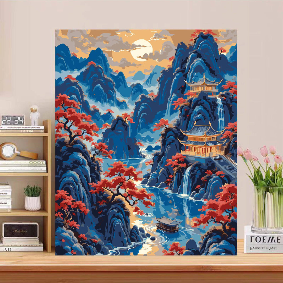 Majestic Landscape Canvas Art Print Stornfield
