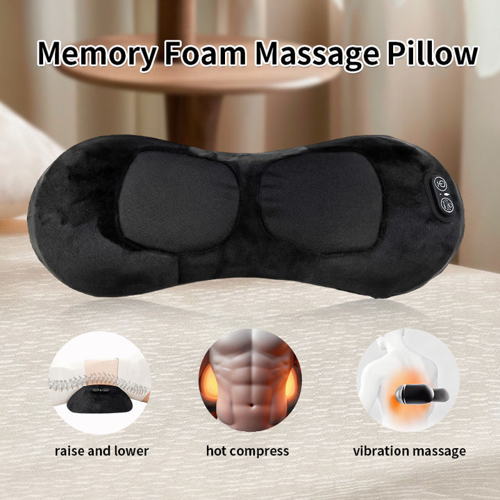 Ergonomic Heating and Massage Pillow Stornfield