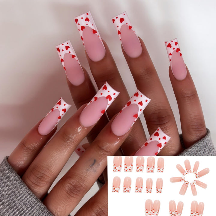 Artistic Heart Motif Art Nails Stornfield