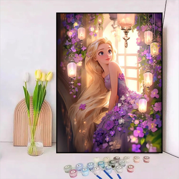 Disney-Inspired DIY Paint by Numbers Canvas Kit Stornfield