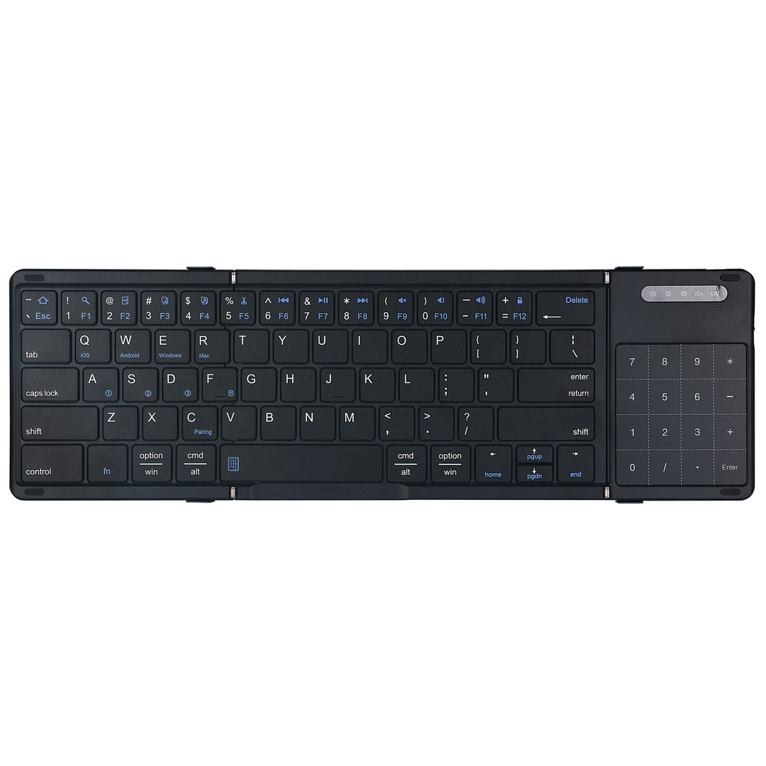 Portable Folding Keyboard with Touchpad Stornfield