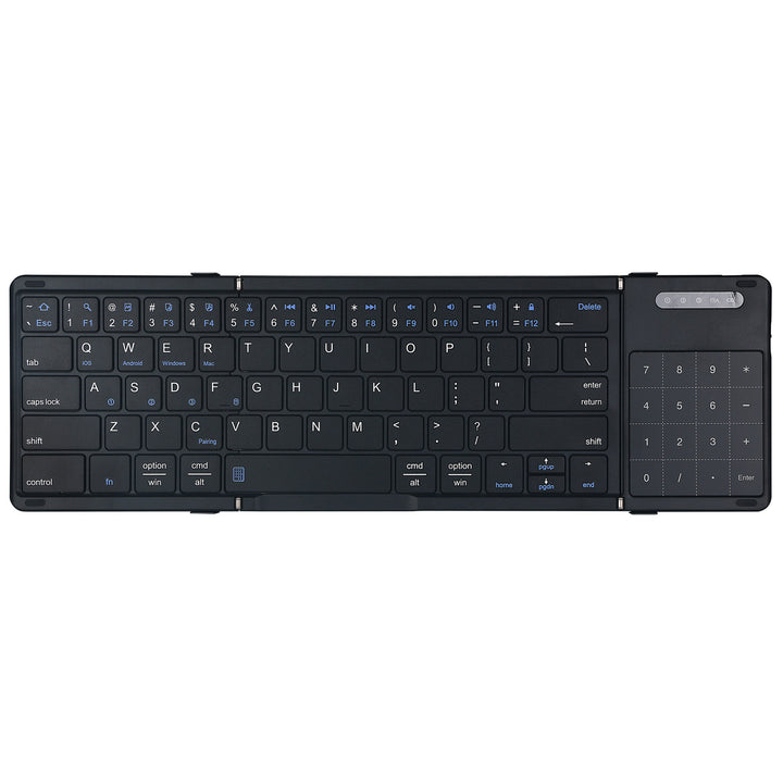 Portable Folding Keyboard with Touchpad Stornfield