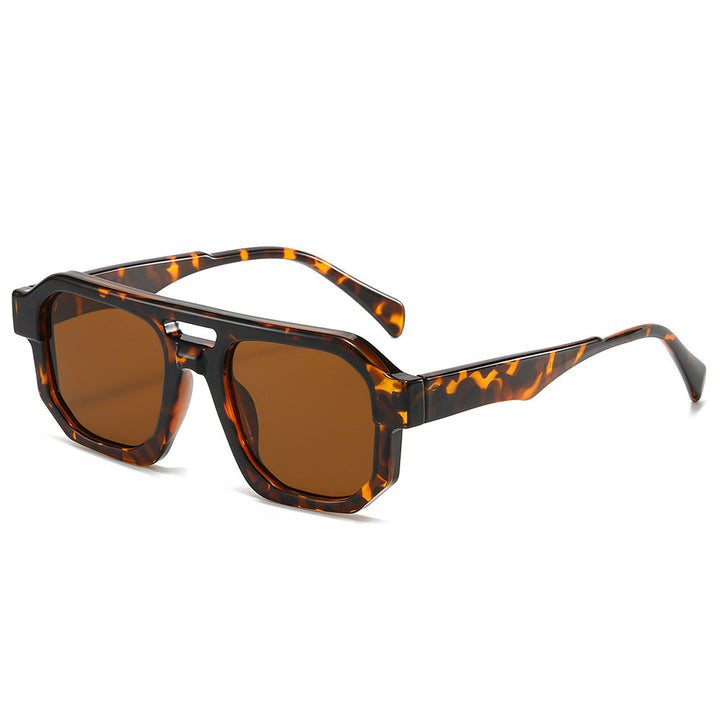Fashion-Forward Geometric Oversized Sunglasses Stornfield