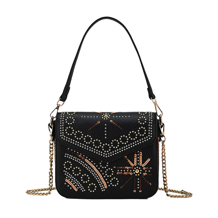 Elegant Decorative Chain Handbag