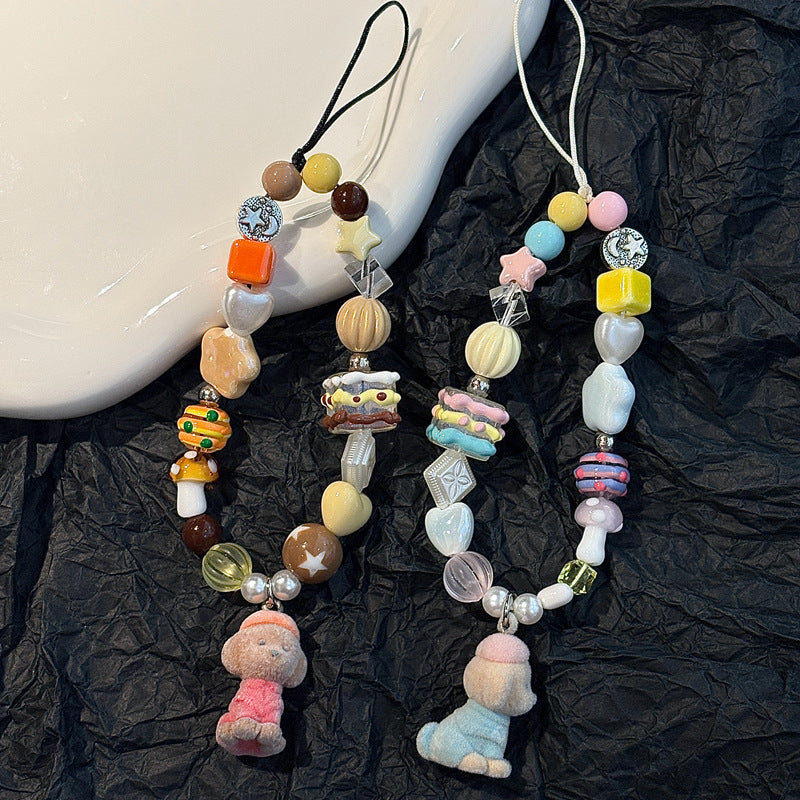 Whimsical Beaded Charm Lanyard Stornfield