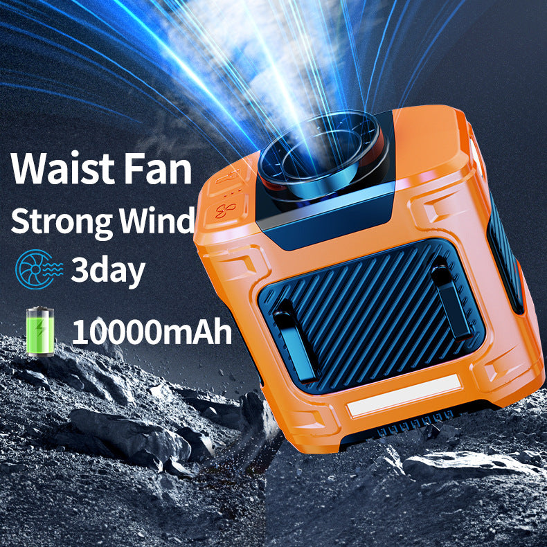 Unisex Portable Waist Fan with Powerful Wind Stornfield