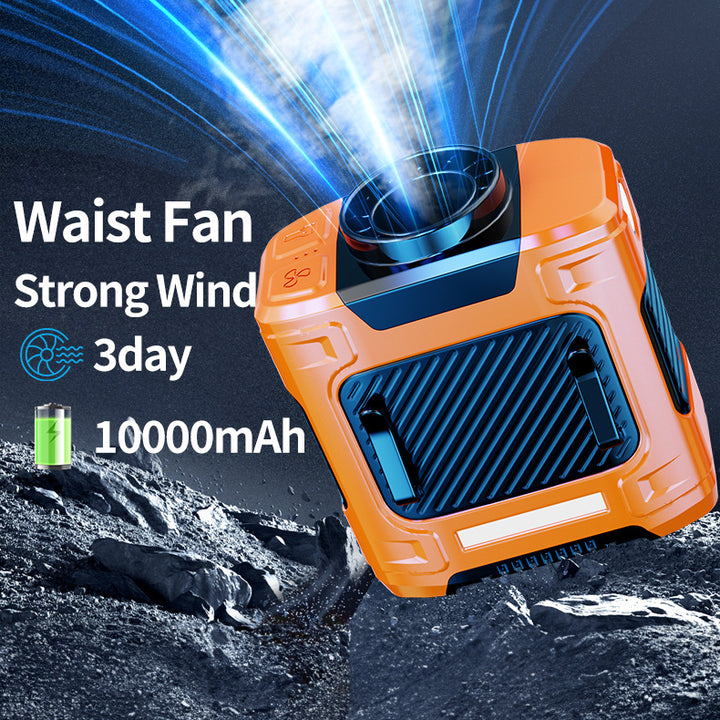 Unisex Portable Waist Fan with Powerful Wind Stornfield