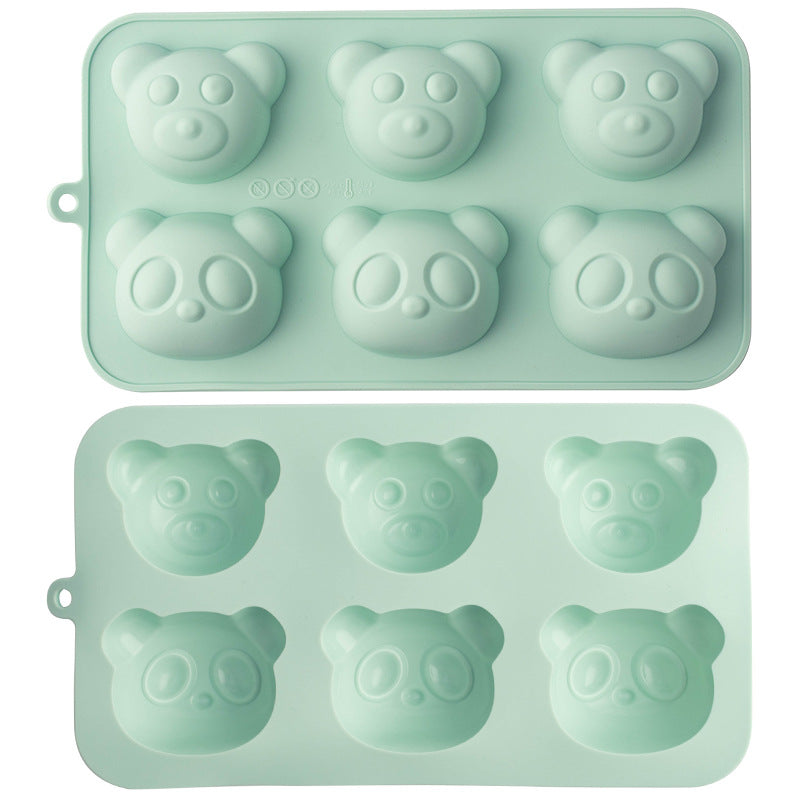 Silicone Ice Cube Mold with Cute Bear Head Design Stornfield