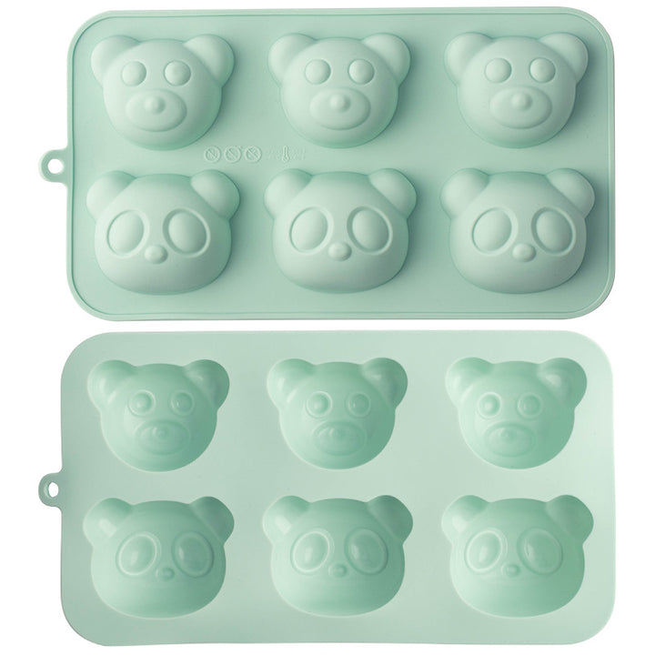 Silicone Ice Cube Mold with Cute Bear Head Design Stornfield