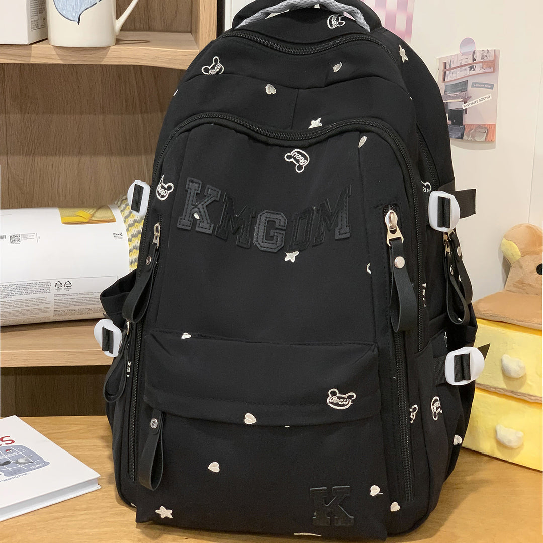 Stylish Embroidered Backpack Stornfield 1791205224