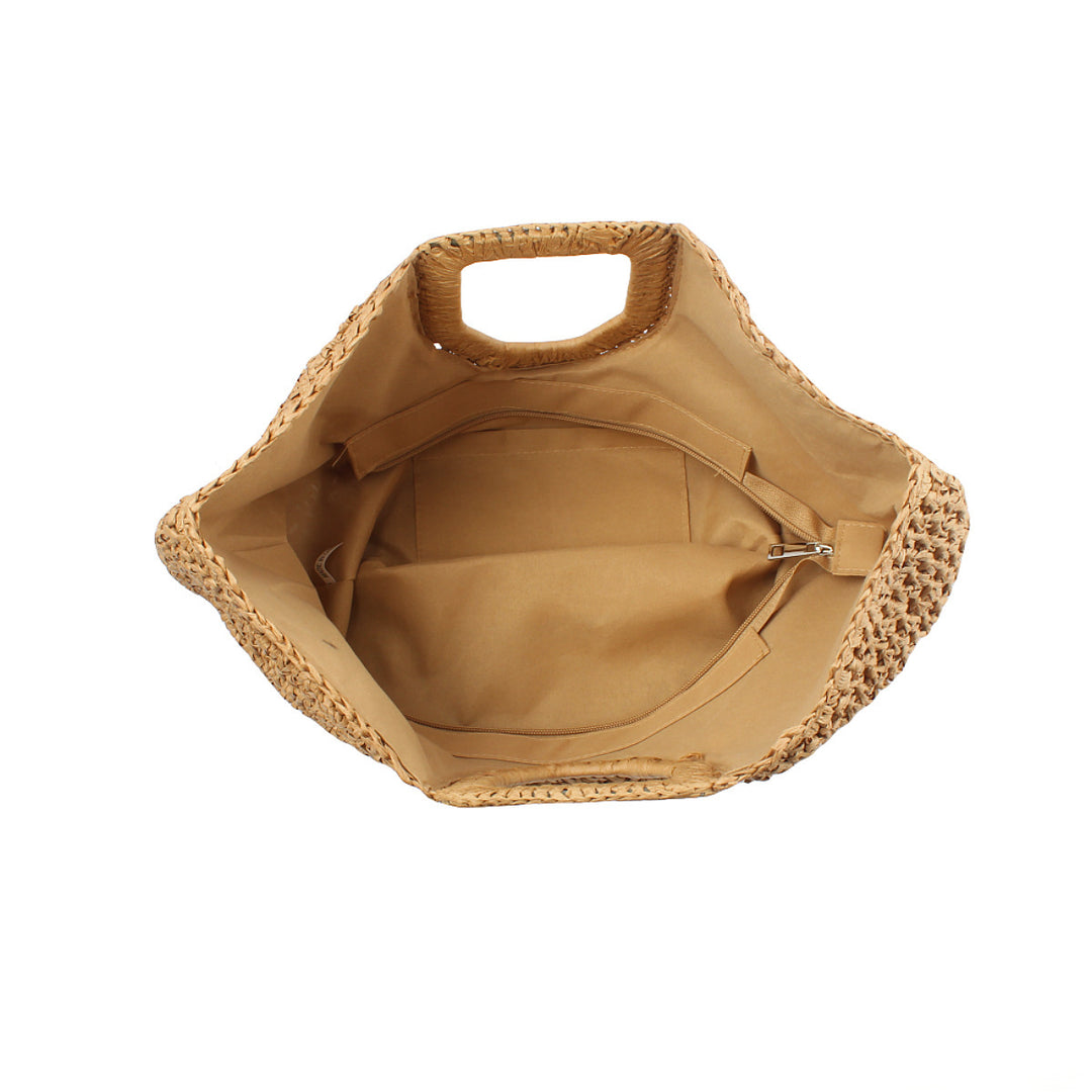 Beach bag in modern wave pattern Stornfield