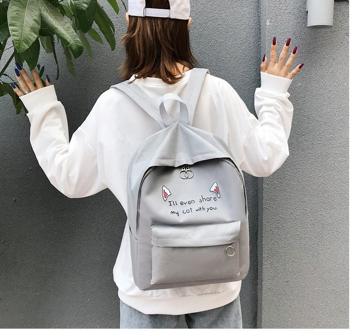 Cute Cartoon Animal-Themed Backpack Stornfield