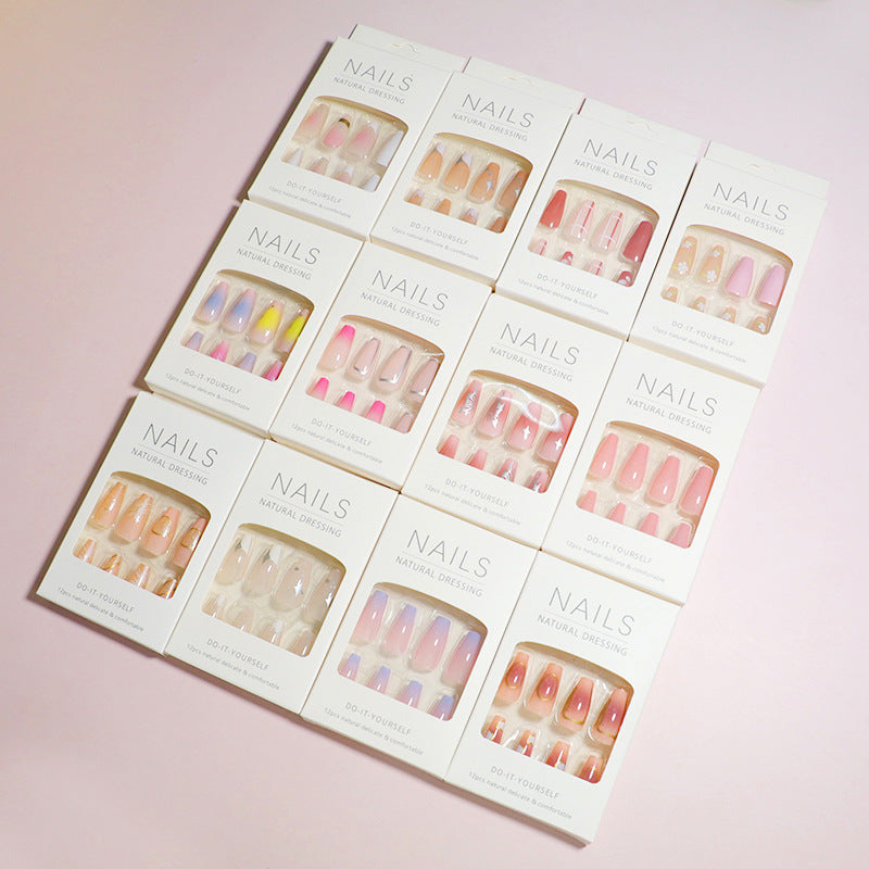 DIY Natural Dressing Press-On Nails Stornfield